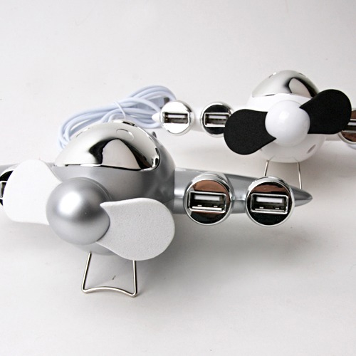 USB 허브겸 선풍기 