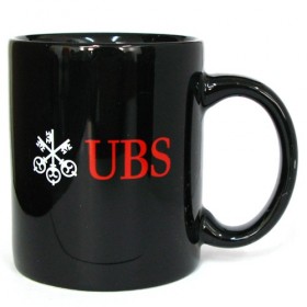 11온스 검정 머그컵 (USB)