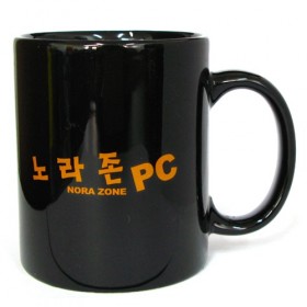 11온스 검정 머그컵 (노라조PC)