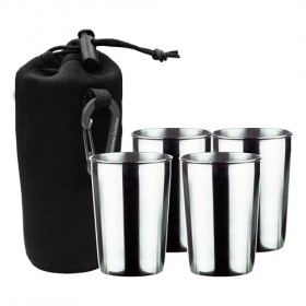 스텐레스 뉴 레져용컵세트(180ml X 4개)(GG-0137)