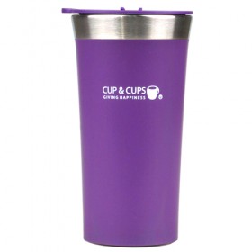 라임슬림패션텀블러 퍼플 (350ml)